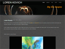 Tablet Screenshot of lorenkovich.com